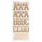 6 Packs: 117 ct. (702 total) Gold & White Glitter Ombre Alphabet Stickers by Recollections™